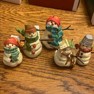 Snowmen Hallmark Keepsake Christmas Ornaments